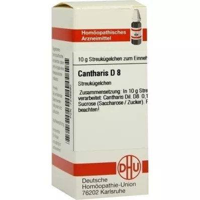 CANTHARIS D 8 palloa, 10 g