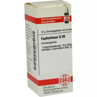 EUPHORBIUM D 30 palloa, 10 g EUPHORBIUM D 30 palloa, 10 g