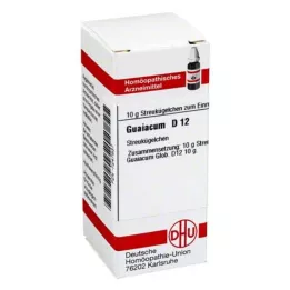GUAIACUM D 12 palloa, 10 g