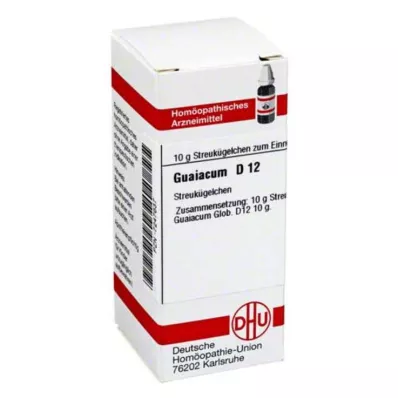 GUAIACUM D 12 palloa, 10 g