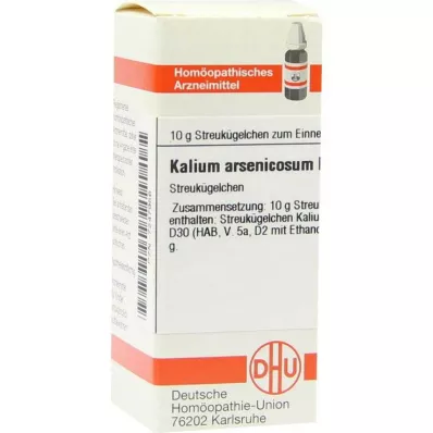 DHU Potassium arsenicosum D 30 pallot, 10 g