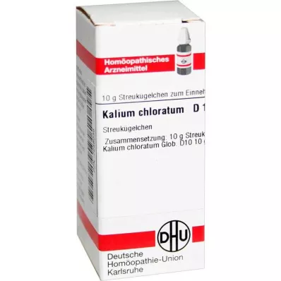 DHU Kaliumkloratum D 10 -pallot, 10 g DHU Kaliumkloratum D 10 -pallot, 10 g