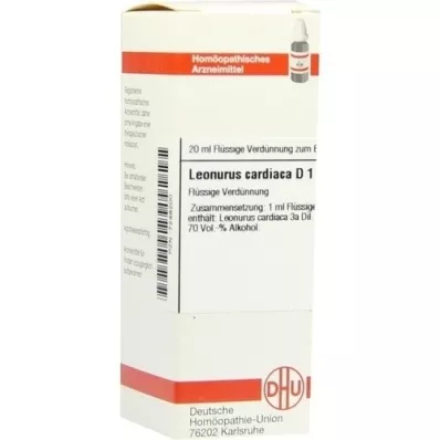 LEONURUS CARDIACA D 1 Laimennus, 20 ml