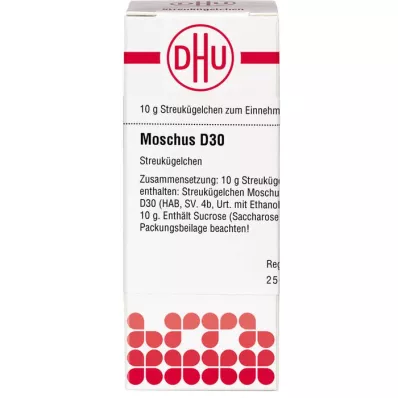 MOSCHUS D 30 palloa, 10 g