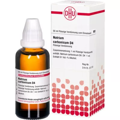 NATRIUM CARBONICUM D 4 -laimennus, 50 ml