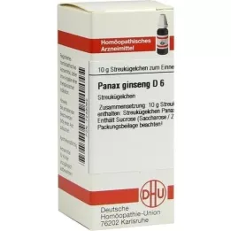 PANAX GINSENG D 6 palloa, 10 g