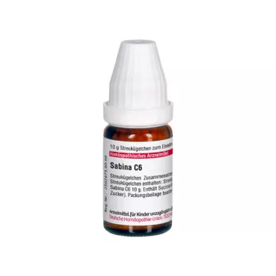 DHU Sabina C 6 -pallot, 10 g DHU Sabina C 6 -pallot, 10 g