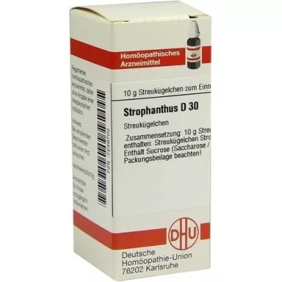 STROPHANTHUS D 30 palloa, 10 g