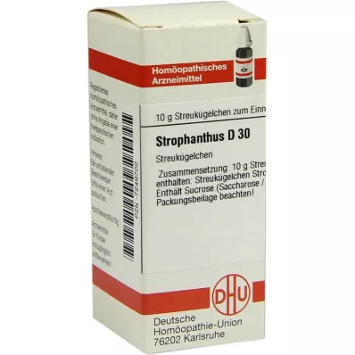 STROPHANTHUS D 30 palloa, 10 g STROPHANTHUS D 30 palloa, 10 g