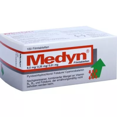 MEDYN Kalvopäällysteiset tabletit, 100 kpl