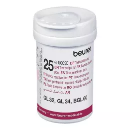 BEURER GL32/GL34/BGL60 verensokeritestiliuskat, 50 kpl