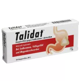 TALIDAT Pureskelupastillit närästystä vastaan, 20 kpl