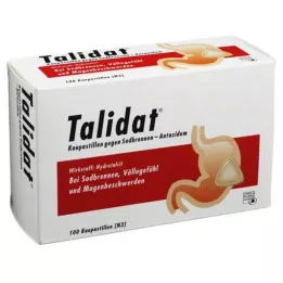 TALIDAT Pureskelupastillit närästystä vastaan, 100 kpl
