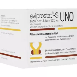 EVIPROSTAT-S sabal serrulatum 320 uno kapselit, 200 kpl