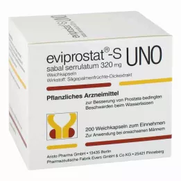 EVIPROSTAT-S sabal serrulatum 320 uno kapselit, 200 kpl