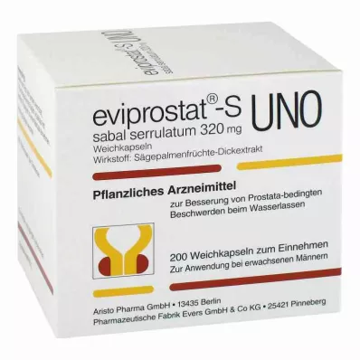 EVIPROSTAT-S sabal serrulatum 320 uno kapselit, 200 kpl