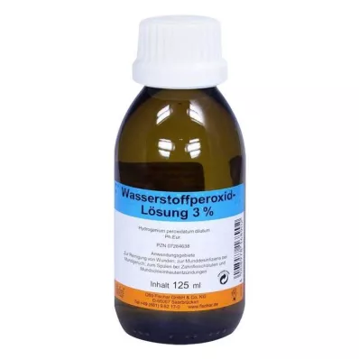 Vetyperoksidiliuos 3 % Ph.Eur., 125 ml
