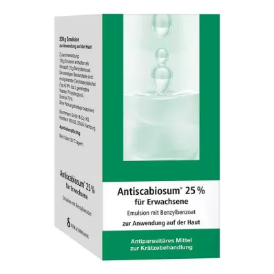 Antiscabiosum 25 % emulsio, 200 g