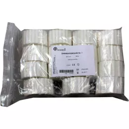Hammaspuuvillarullat koko 1, halkaisija 8mm, 300 g