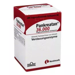 PANKREATAN 36 000 enteropäällysteistä kovaa kapselia, 100 kpl