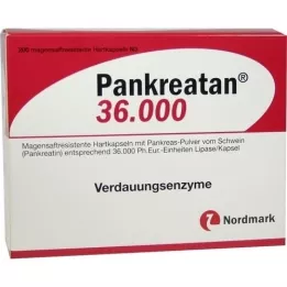 PANKREATAN 36 000 enteropäällysteistä kovaa kapselia, 200 kpl