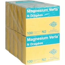 MAGNESIUM VERLA N-päällysteiset tabletit, 10X100 St