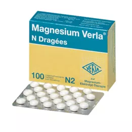 MAGNESIUM VERLA N-päällysteiset tabletit, 10X100 St