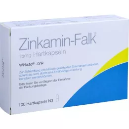 ZINKAMIN Falk 15 mg kovat kapselit, 100 kpl