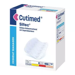 CUTIMED Siltec-vaahtomuovisidos 15x15 cm, liimaton, 12 kpl
