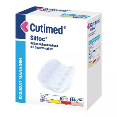 CUTIMED Siltec-vaahtomuovisidos 15x15 cm, liimaton, 12 kpl