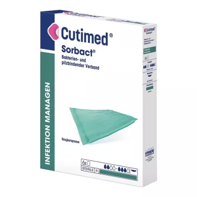 CUTIMED Sorbact imukompressit 7x9 cm, 6 kpl
