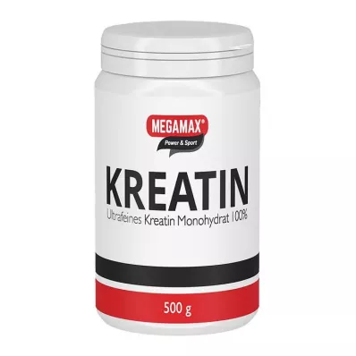 Kreatiinimonohydraatti 100 % Mega, 500 g