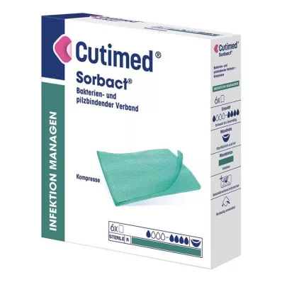 CUTIMED Sorbact-pakkaus 7x9 cm, 6 kpl