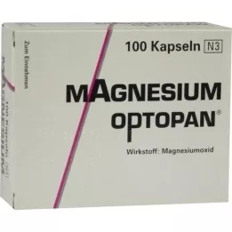 MAGNESIUM OPTOPAN Kapselit, 100 kpl