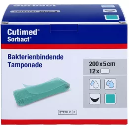 CUTIMED Sorbact-tamponadit 5x200 cm, 12 kpl