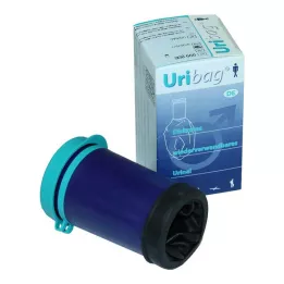 URIBAG Kokoontaitettava virtsapullo miehille, 1 kpl