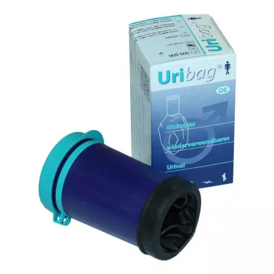 URIBAG Kokoontaitettava virtsapullo miehille, 1 kpl URIBAG Kokoontaitettava virtsapullo miehille, 1 kpl