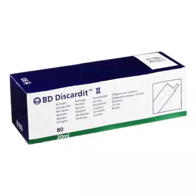 BD DISCARDIT II Ruisku 20 ml, 80X20 ml