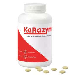 KARAZYM enteropäällysteiset tabletit, 400 kpl