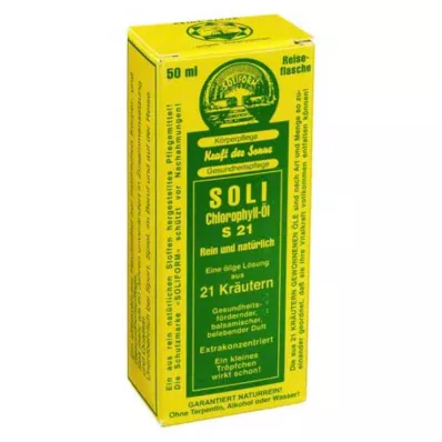 Soliklorofylliöljy S 21, 50 ml