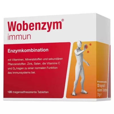 Wobenzym immuunitabletit, 120 kpl