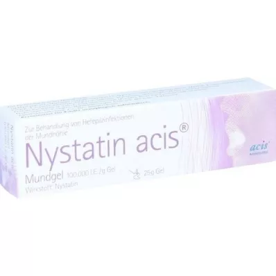 NYSTATIN acis-suuvesigeeli, 25 g