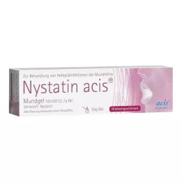 Nystatin acis oraaligeeli, 25 g