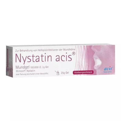 Nystatin acis oraaligeeli, 25 g Nystatin acis oraaligeeli, 25 g