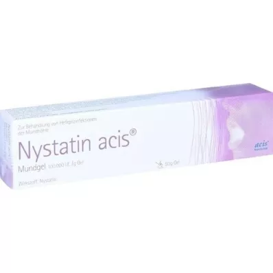 NYSTATIN acis-suuvesigeeli, 50 g