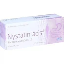 NYSTATIN acis kalvopäällysteiset tabletit, 50 kpl