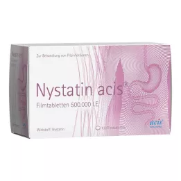 NYSTATIN acis kalvopäällysteiset tabletit, 100 kpl
