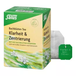 BACHBLÜTEN TEE Selkeys &amp; Keskitys Bio Salus, 15 kpl