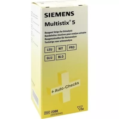 MULTISTIX 5 testiliuskaa, 50 kpl