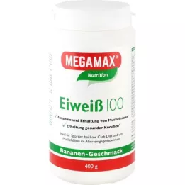 EIWEISS 100 Banaani Megamax-jauhe, 400 g